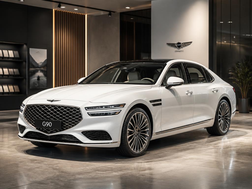 Premium vehicle at Metallic Auto showroom